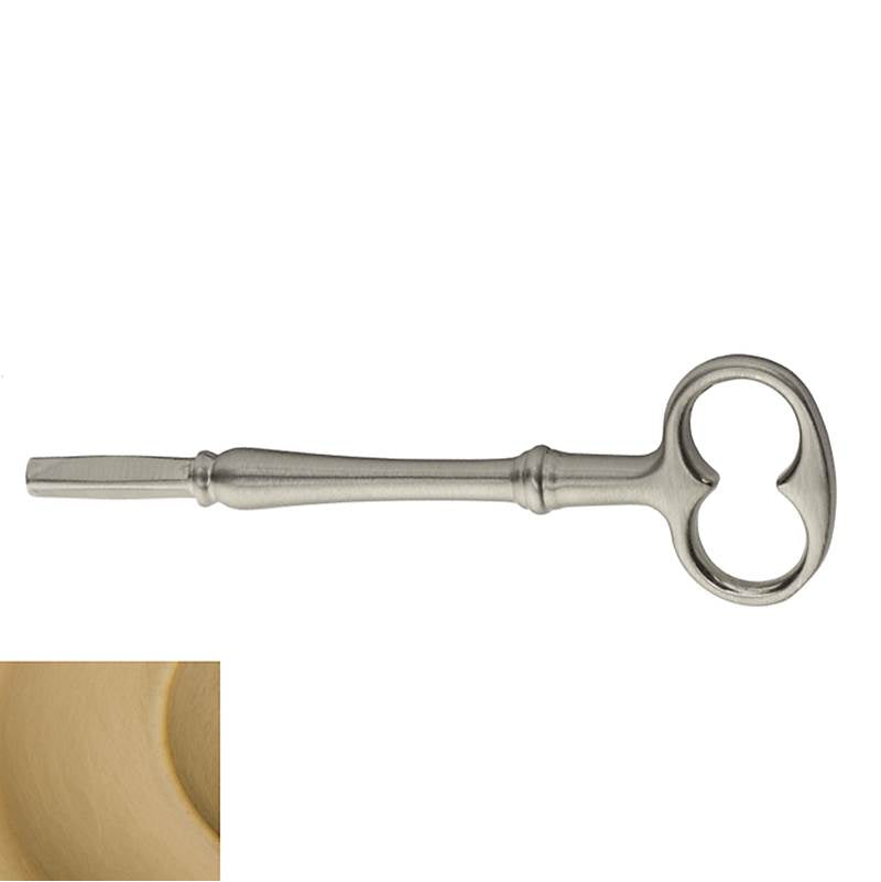Baldwin - 6703 EMERGENCY KEY 033 - Vintage Brass