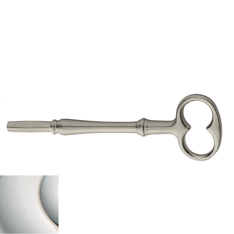 Baldwin - 6703 EMERGENCY KEY 055 - Lifetime Polished Nickel
