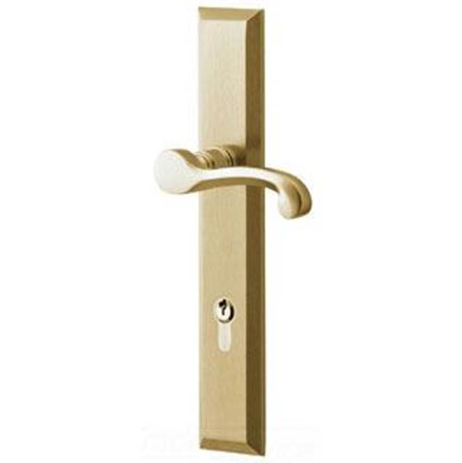 Baldwin - MP004 CONCORD ACT WO LVS - Satin Brass and Brown