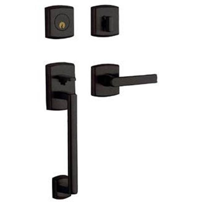 Baldwin - 85386 SOHO DBL CYL - Distressed Oil-Rubbed Bronze