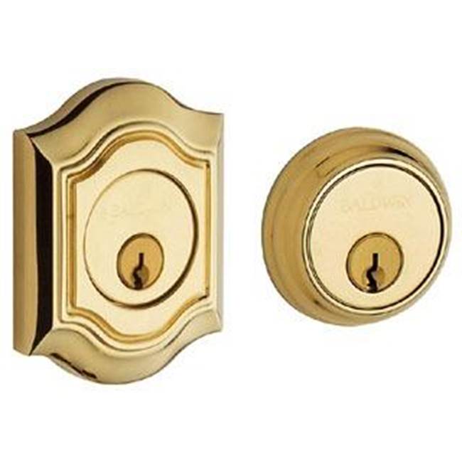 Baldwin - BETHPAGE ADJ DEADBOLT - Vintage Brass