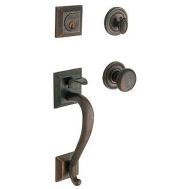Baldwin - 85320 FULL DUMMY SET 40 - Distressed Oil-Rubbed Bronze