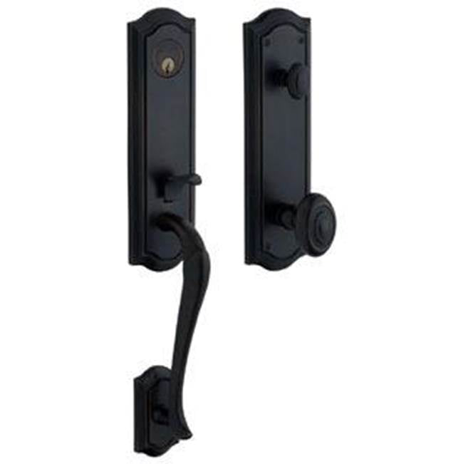 Baldwin - 85337 BETHPAGE FULL DUMM - Satin Black
