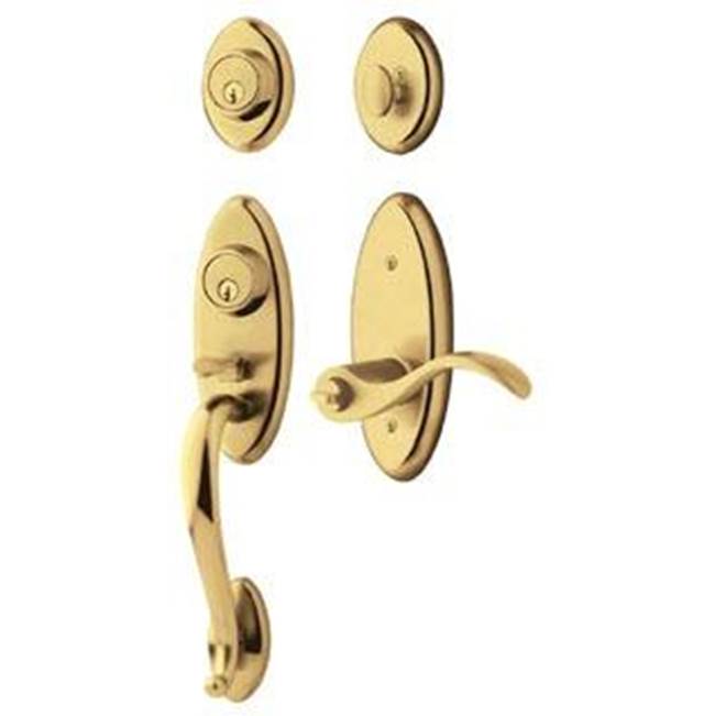 Baldwin - 85345 DMY LH 2PT HS W/WA - Lifetime Polished Brass