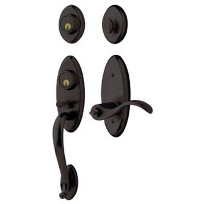 Baldwin - 85345 DUMMY 2PT HS W/EGG - Oil-Rubbed Bronze