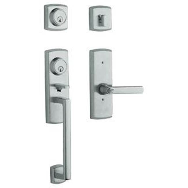 Baldwin - 85385 SOHO DBL CYL LH 2P - Polished Chrome