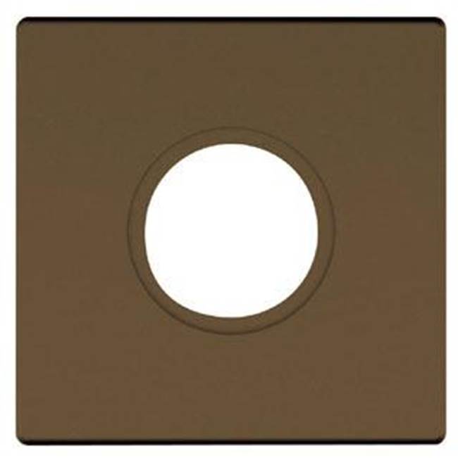 Baldwin - R017 PASS ROSE PAIR 050 - Satin Brass and Black