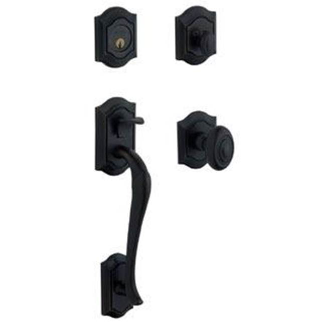 Baldwin - 85327 BETHPAGE FULL DUMM - Satin Black