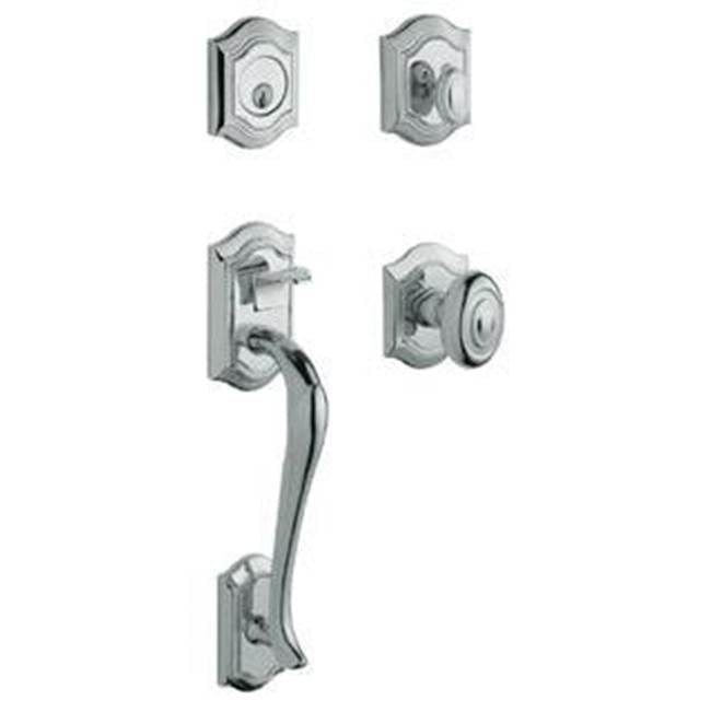 Baldwin - 85327 BETHPAGE DBL CYL - Polished Chrome