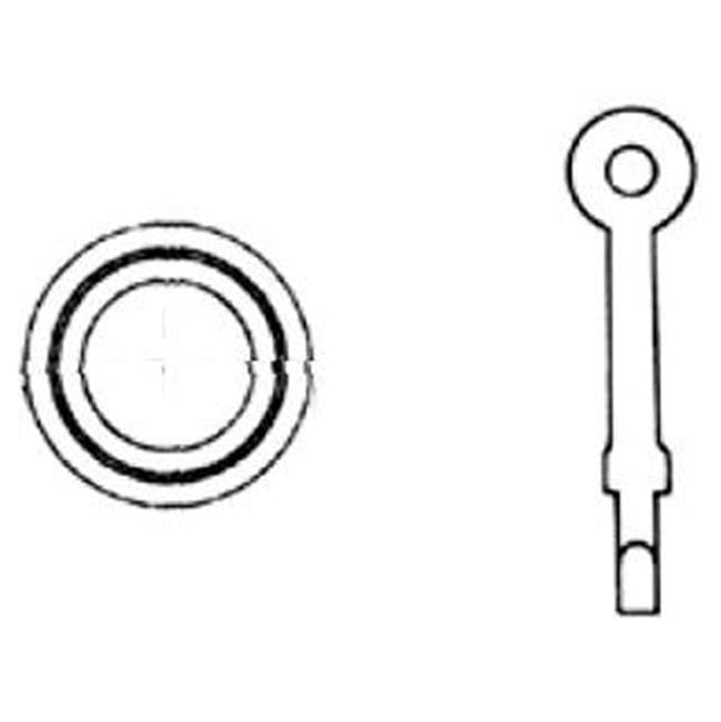 Baldwin - 0407 EMER RELEASE TRM - Distressed Oil-Rubbed Bronze