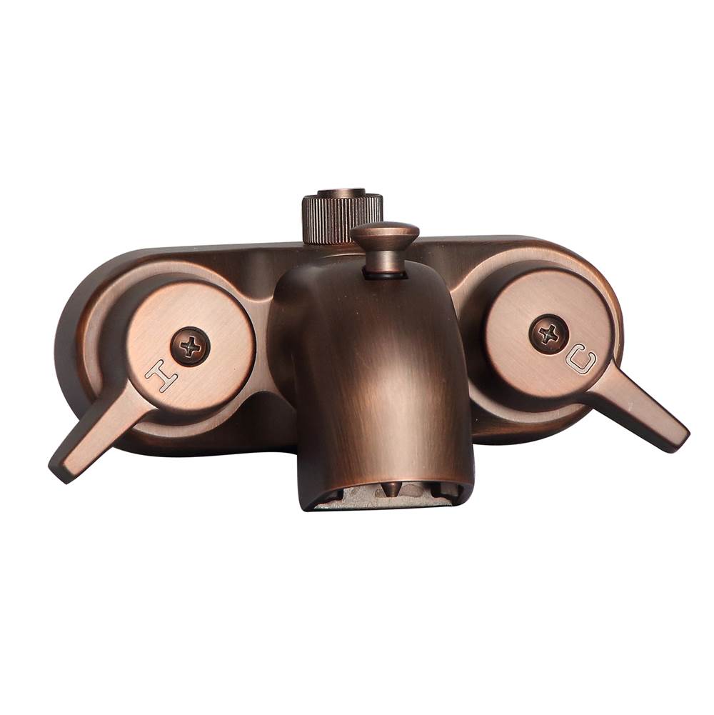 Barclay - Diverter Bathcock Spout 3/8'' Connection, Oil Rubbed Bronze - Oil Rubbed Bronze