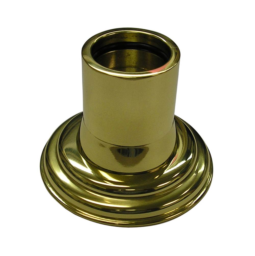 Barclay - Decorative Flange, 1'', Pair, Polished Brass - Polished Brass