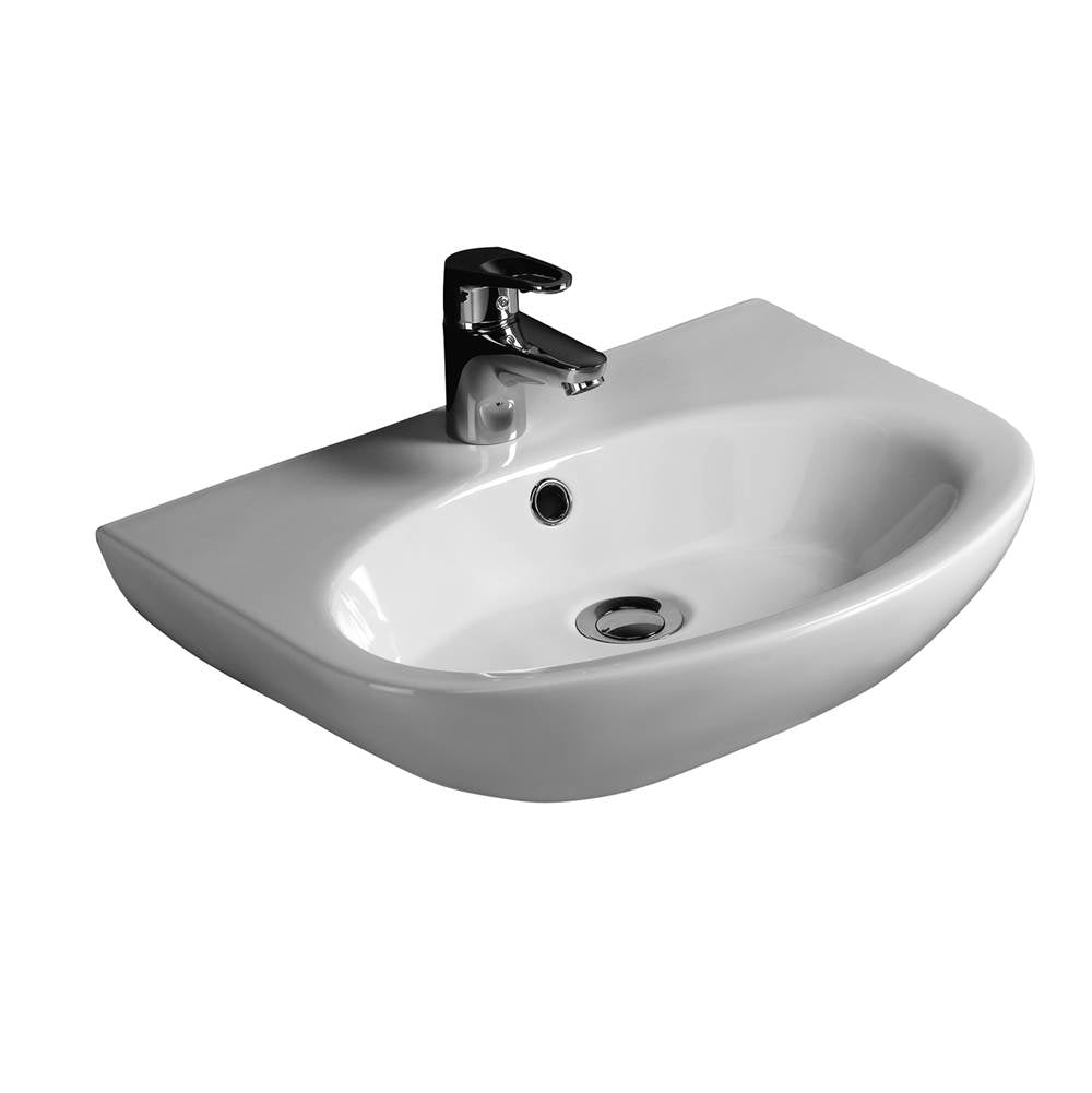 Barclay - Infinity 500 Wall-Hung Basin 8'' cc, White - White