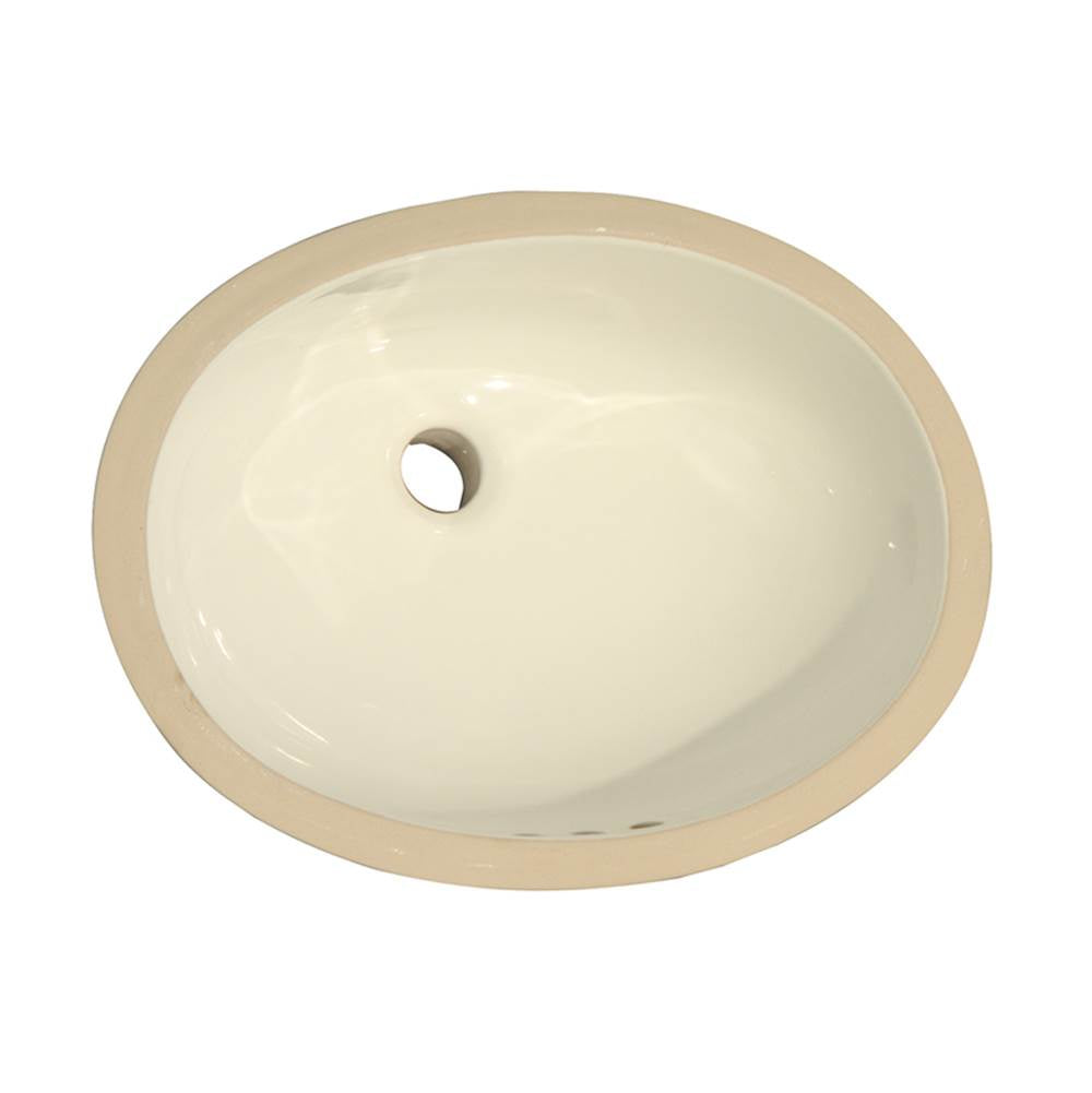Barclay - Rosa 570 Undercounter, 22 1/2 X 16 1/2, Bisque - Bisque
