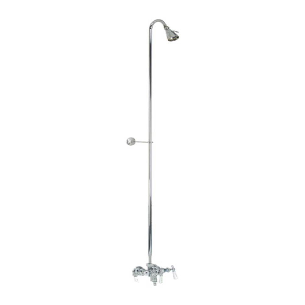 Barclay - Diverter Faucet, Old Style Spigot, Polished Chrome - Polished Chrome