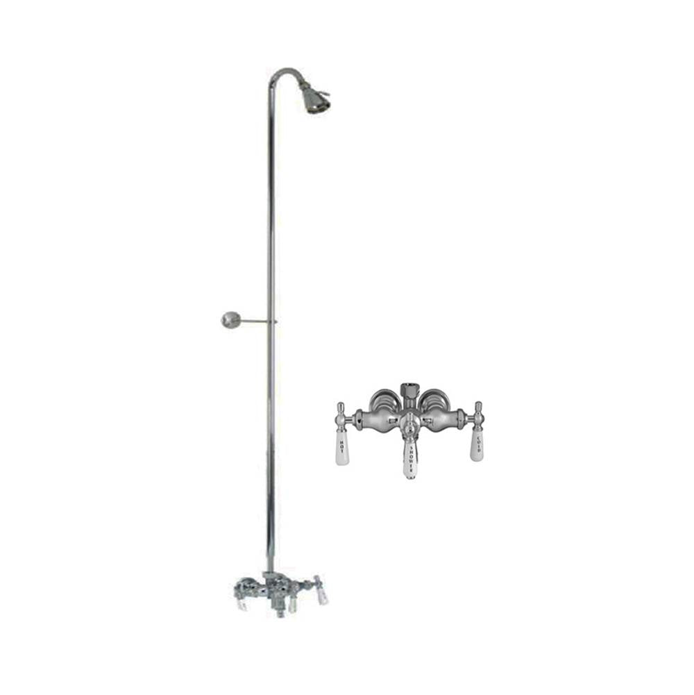 Barclay - Diverter Faucet, Old Style Fct , For CI tubs, Polished Chrome - Polished Chrome