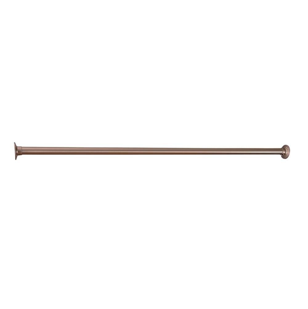 Barclay - 108'' Straight Shower Rod, Brushed Nickel - Brushed Nickel