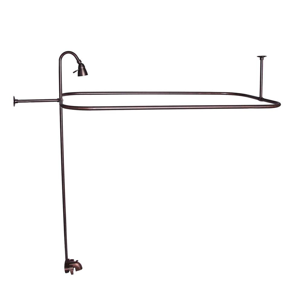 Barclay - Converto Shower w/54'' Rect Rod , Fct, Riser, Oil Rubbed Brnze - Oil Rubbed Bronze