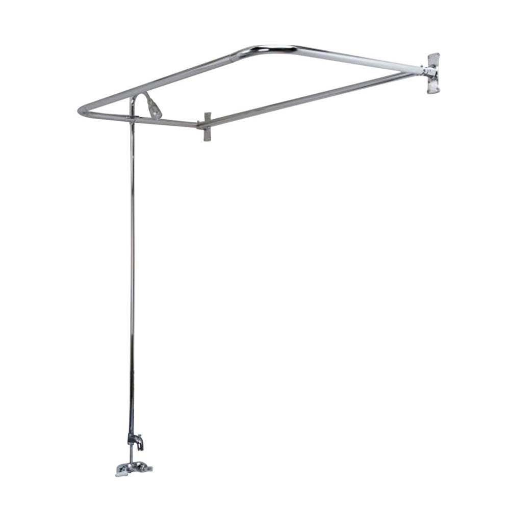 Barclay - Converto Shower w/54'' D-Rod, Code Spout, Polished Chrome - Polished Chrome