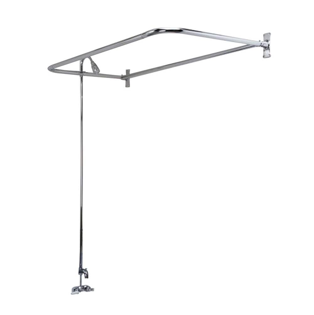 Barclay - Converto Shower w/60'' D-Rod, Code Spout, Polished Chrome - Polished Chrome