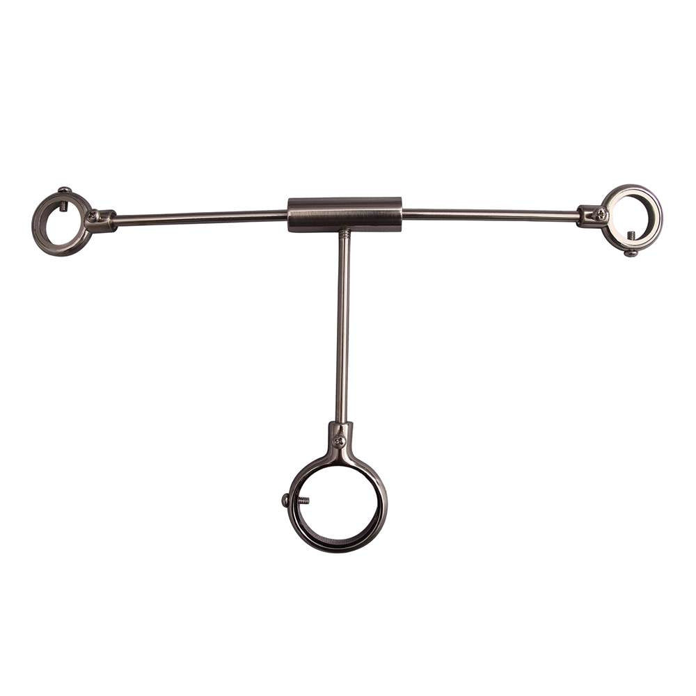 Barclay - Tub Supply Line Support, Polished Chrome - Polished Chrome