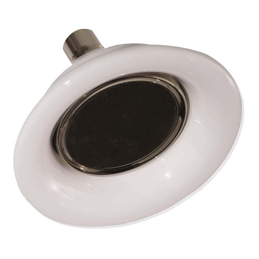 Barclay - Sunflower Shower Head, Polished Nickel - Polished Nickel
