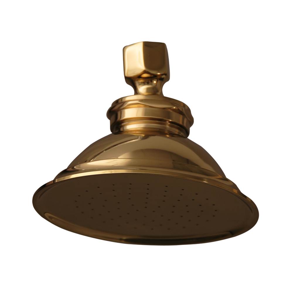 Barclay - Sprinkler Can Shower Head, Polished Brass - Polished Brass