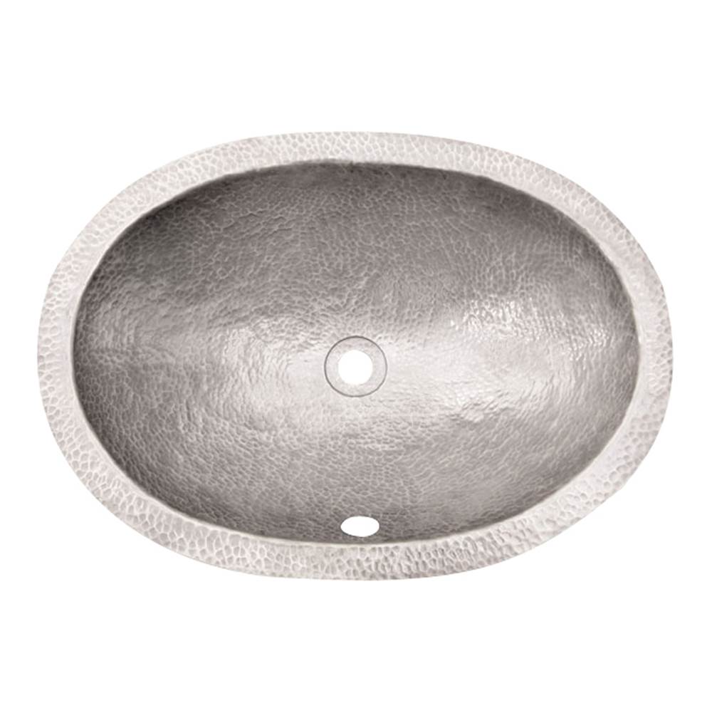 Barclay - Forster Oval Undermount Basin, Hammered Pewter - Pewter