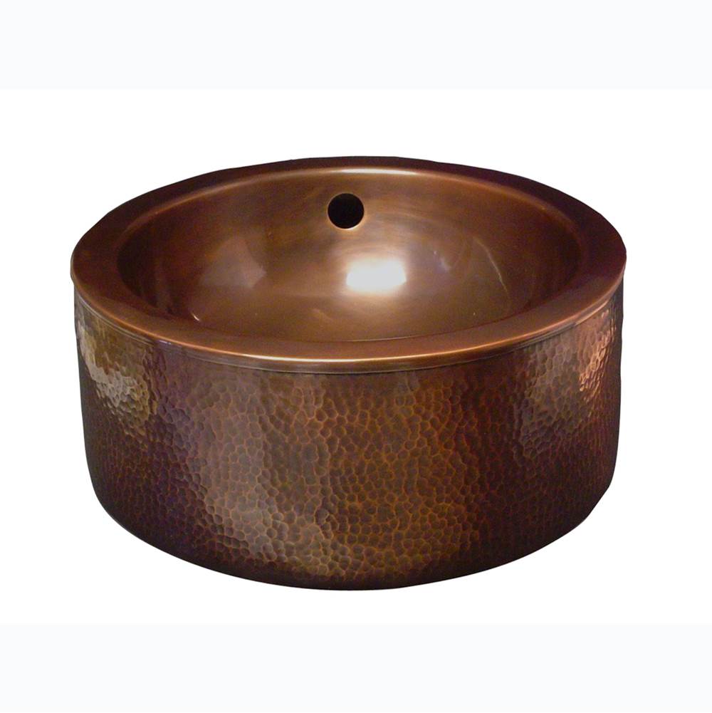 Barclay - Colbran Above Counter Basin Double Walled, Antique Copper - Antique Copper