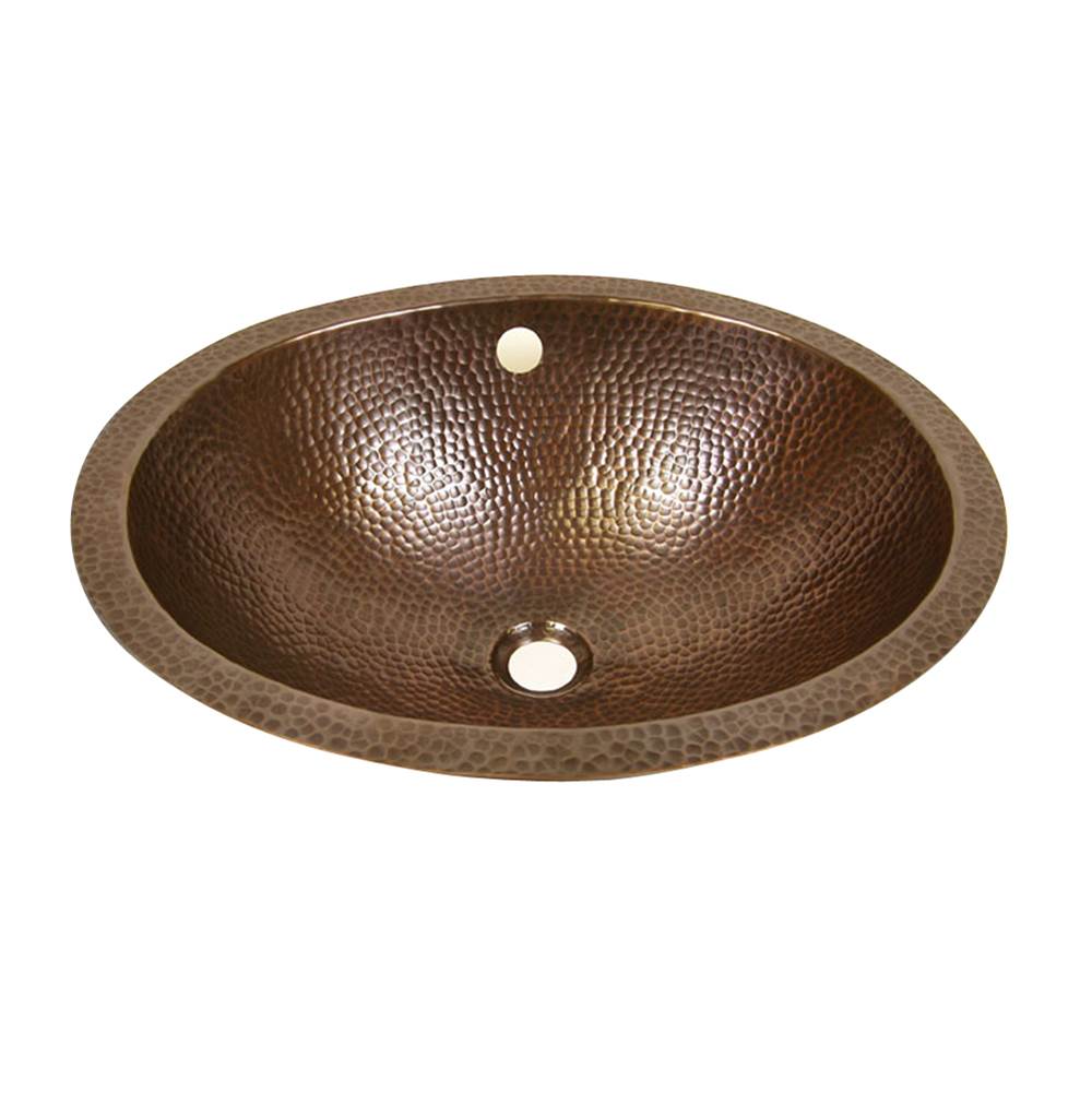 Barclay - Florian Oval Undermount Basin, Antique Copper - Antique Copper