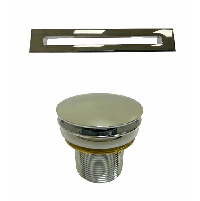 Pascal 63'' Freestanding AC WH Tub,W/Internal Drain & OF BN