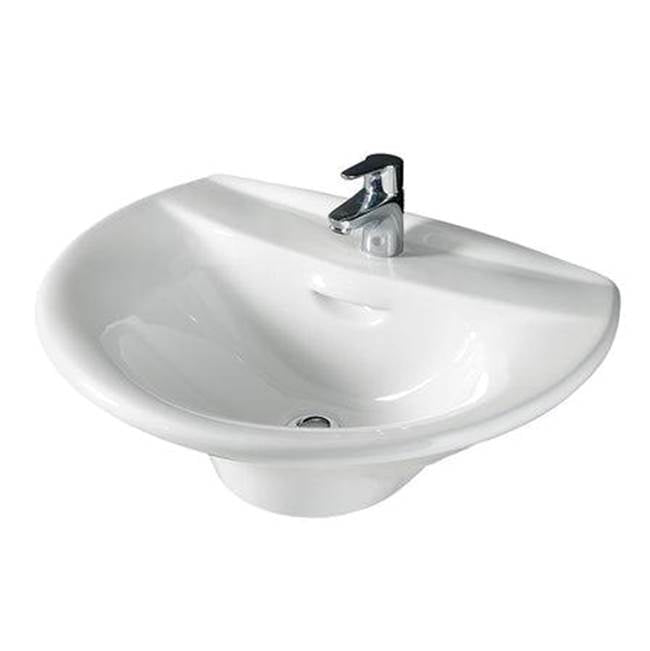 Barclay - Venice 520 Wall-Hung Basin 6'' cc, White - White