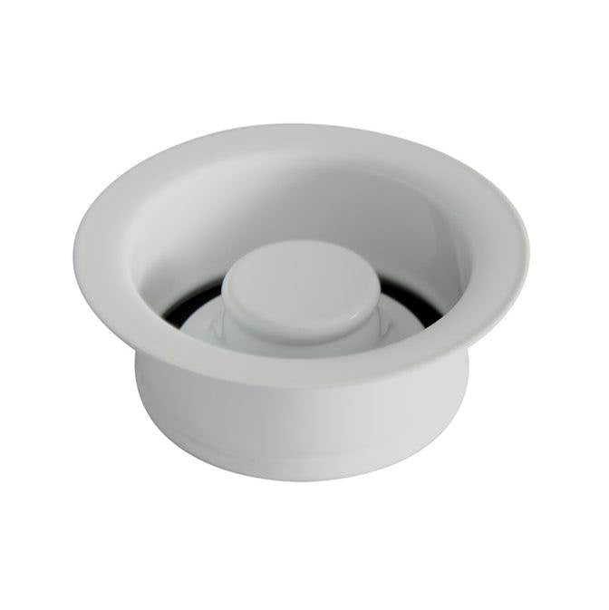 Barclay - Regular Disposer Flange & Stop Stopper,White - White