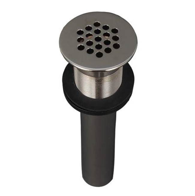 Barclay - Grid Drain, No Overflow, For lavatory,Polished Nickel - Polished Nickel