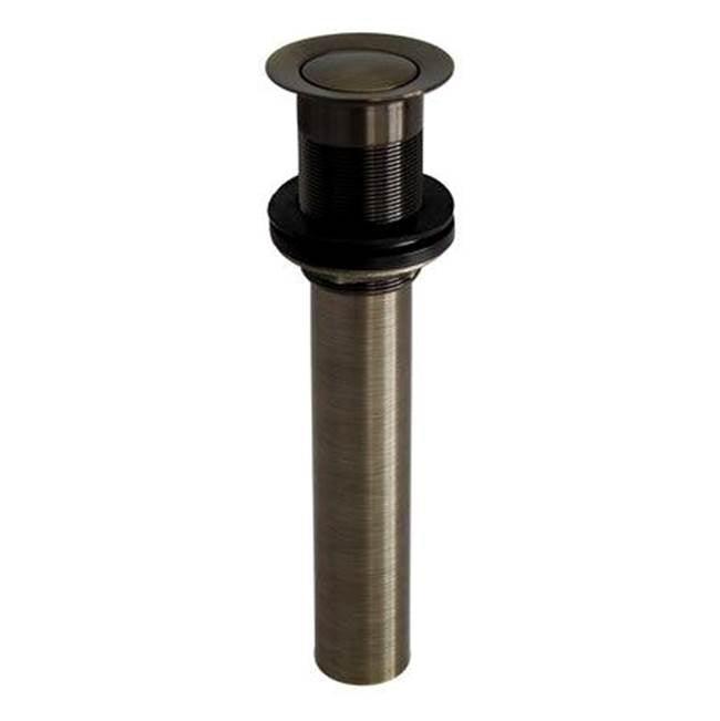Barclay - Press Type Pop-Up Drain w/ Plated Parts,w/o OF, BN - Brushed Nickel