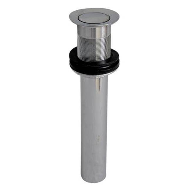 Barclay - Press Type Pop-Up Drain w/ Plated Parts,w/o OF, CP - Polished Chrome