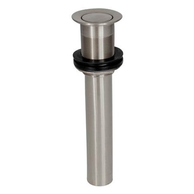 Barclay - Press Type Pop-Up Drain w/ Plated Parts,w/o OF, PN - Polished Nickel