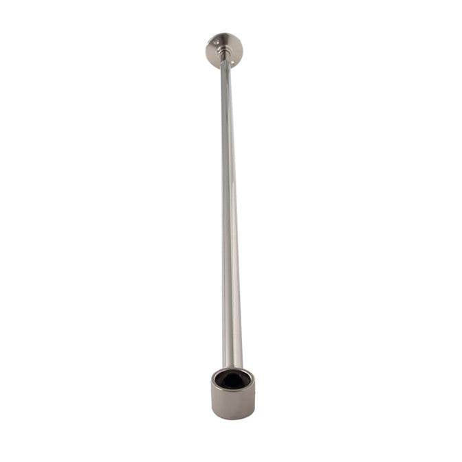 Barclay - Ceiling Support for 7150-7152 Oval Rod, Polished Nickel - Polished Nickel