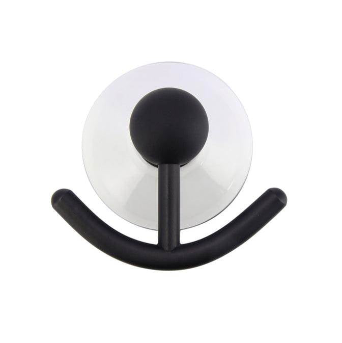 Barclay - Anja Double Robe Hook, Matt Black - Matte Black