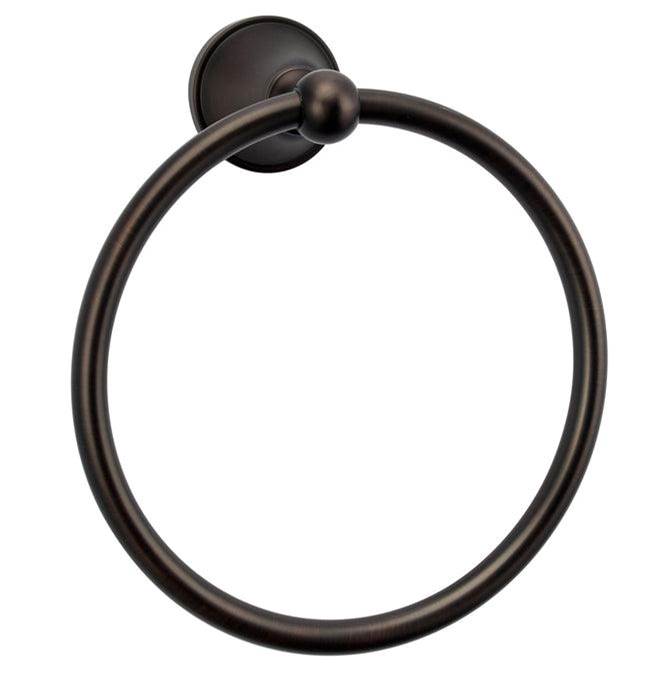 Barclay - Gleason Towel Ring, Oil Rubbed Bronze - Oil Rubbed Bronze