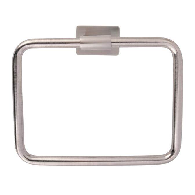 Barclay - Nayland Towel Ring, Brushed Nickel - Brushed Nickel