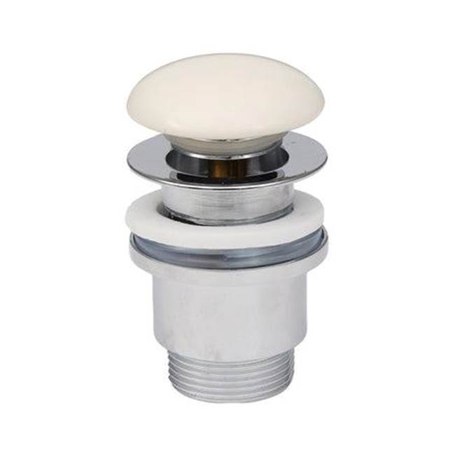 Barclay - Pop up ceramic drain, Matte Cream