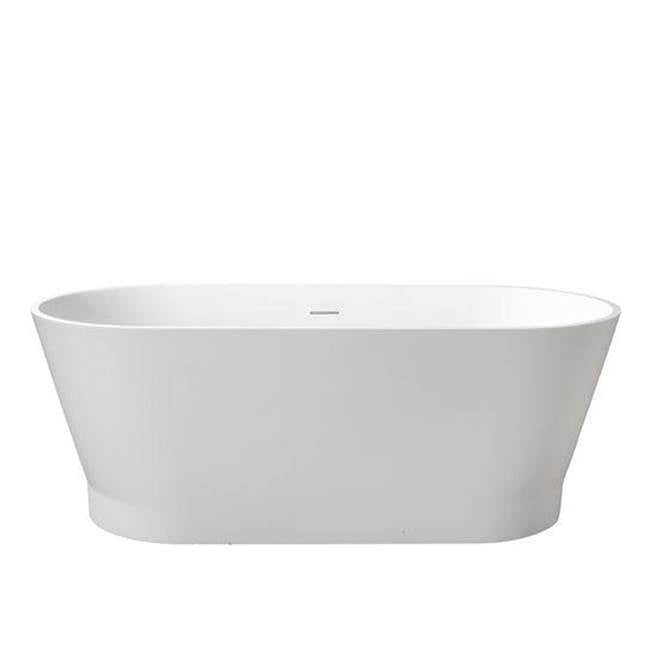 Barclay - Orfeo BARstone, 59'',White Gloss No Holes, Overflow Slot - White Gloss
