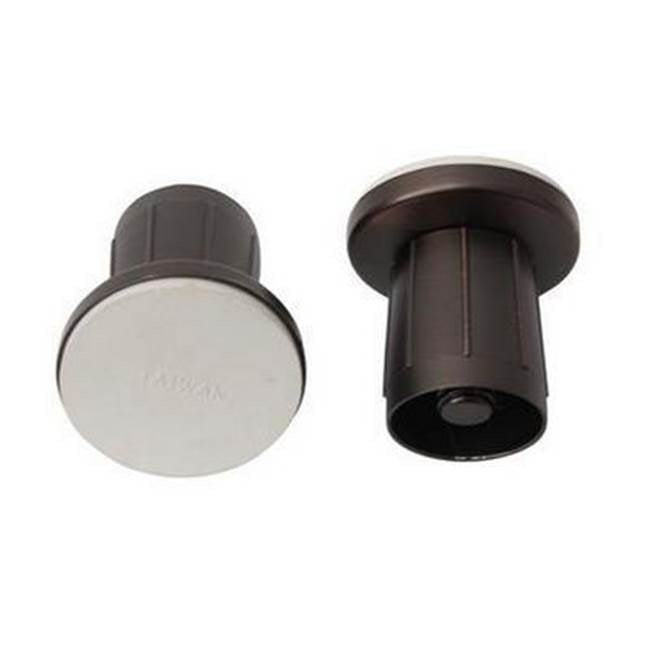 Barclay - Shower Rod Flange,Pair, Sides adjustable, ORB - Oil Rubbed Bronze