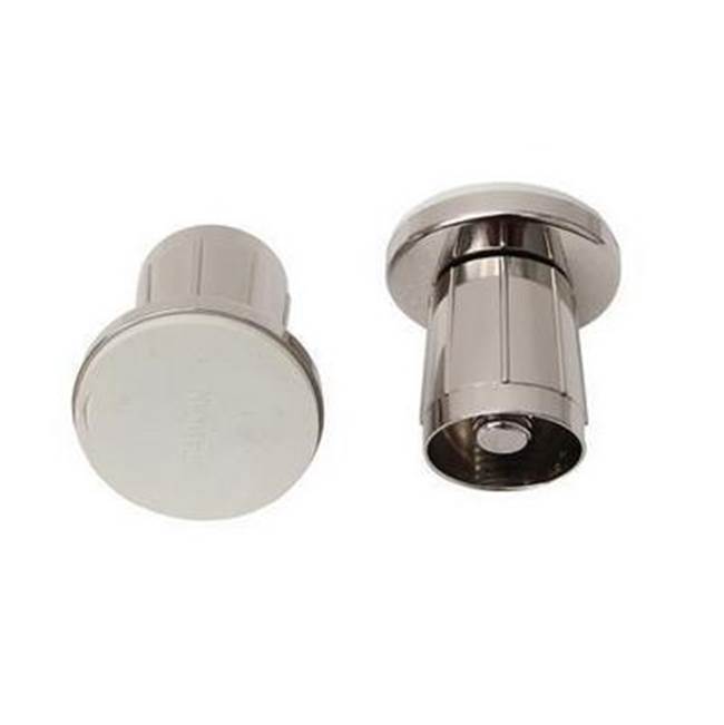 Barclay - Shower Rod Flange,Pair, Sides adjustable, WH - White