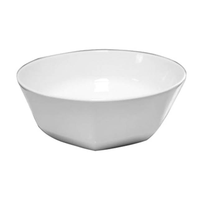 Barclay - Andelle 14'' Circular Basin, White - White