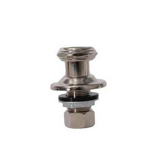 Barclay - Straight Couplers Set of 2, Polished Nickel - Polished Nickel