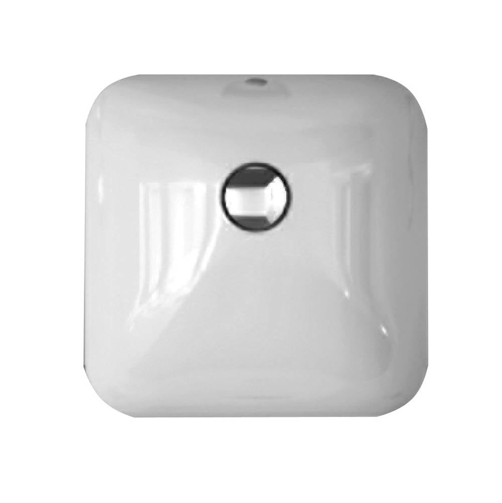 Barclay - Variant 14'' Square Undercounter Basin in White - White