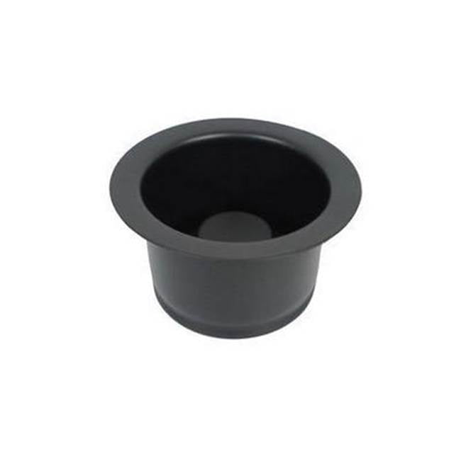 Barclay - 3-1/2'' Extra Deep Garbage Disposer Flange & Stopper,BL - Black