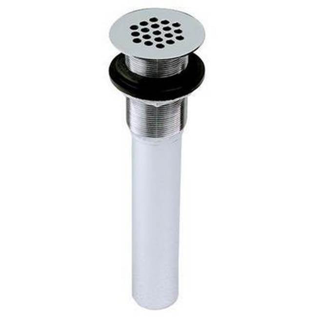 Barclay - Grid Drain, No Overflow, Matte Black - Matte Black